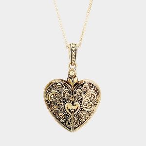 Mom & Daughter Locket Necklace